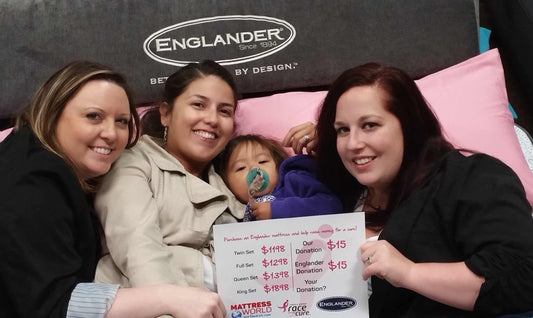 Englander mattress selfie