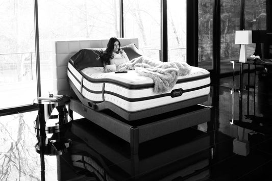 Try the Luxurious Simmons Beautyrest Silver and Silver Hybrid Collections