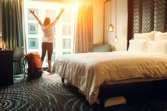high quality hotel room bed