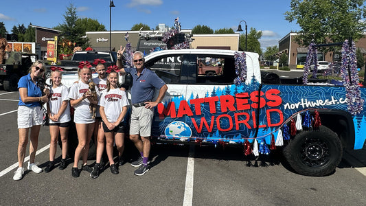 Mattress World Northwest at the Sherwood Robin Hood Festival Parade