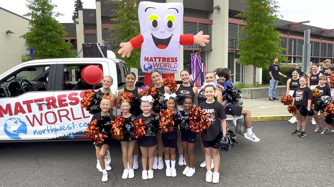 Camp with the Champs at 2025 Gladstone Community Festival