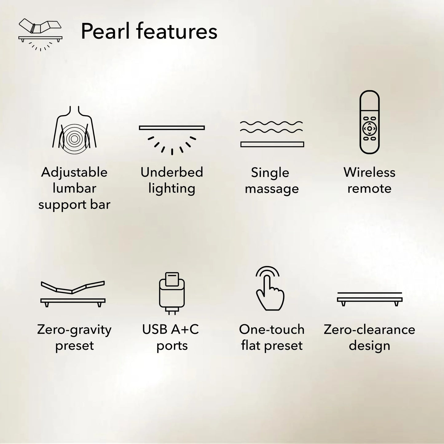 baselogic™ Pearl Adjustable Base