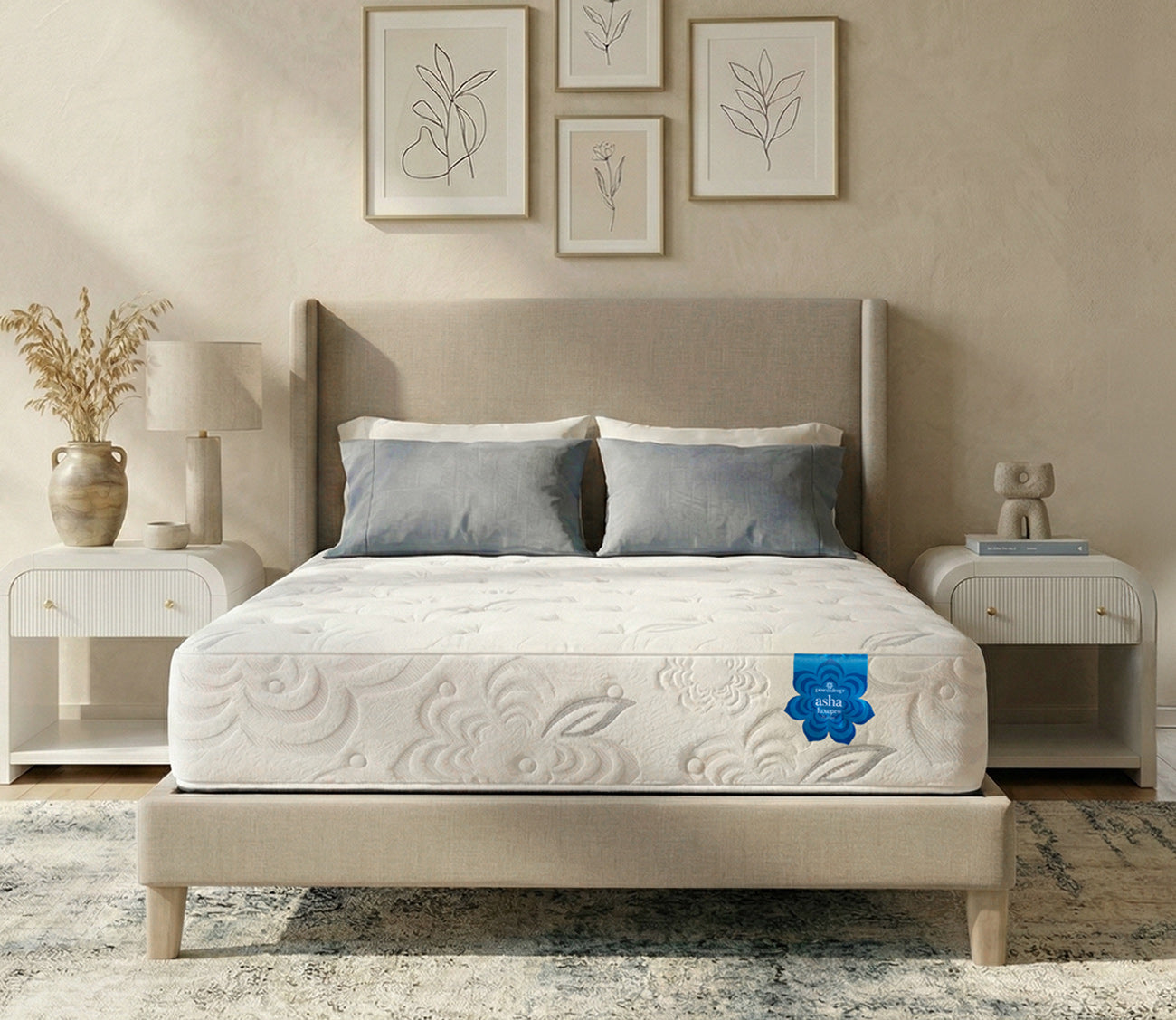 Asha3 Luxe Pro Plush Mattress