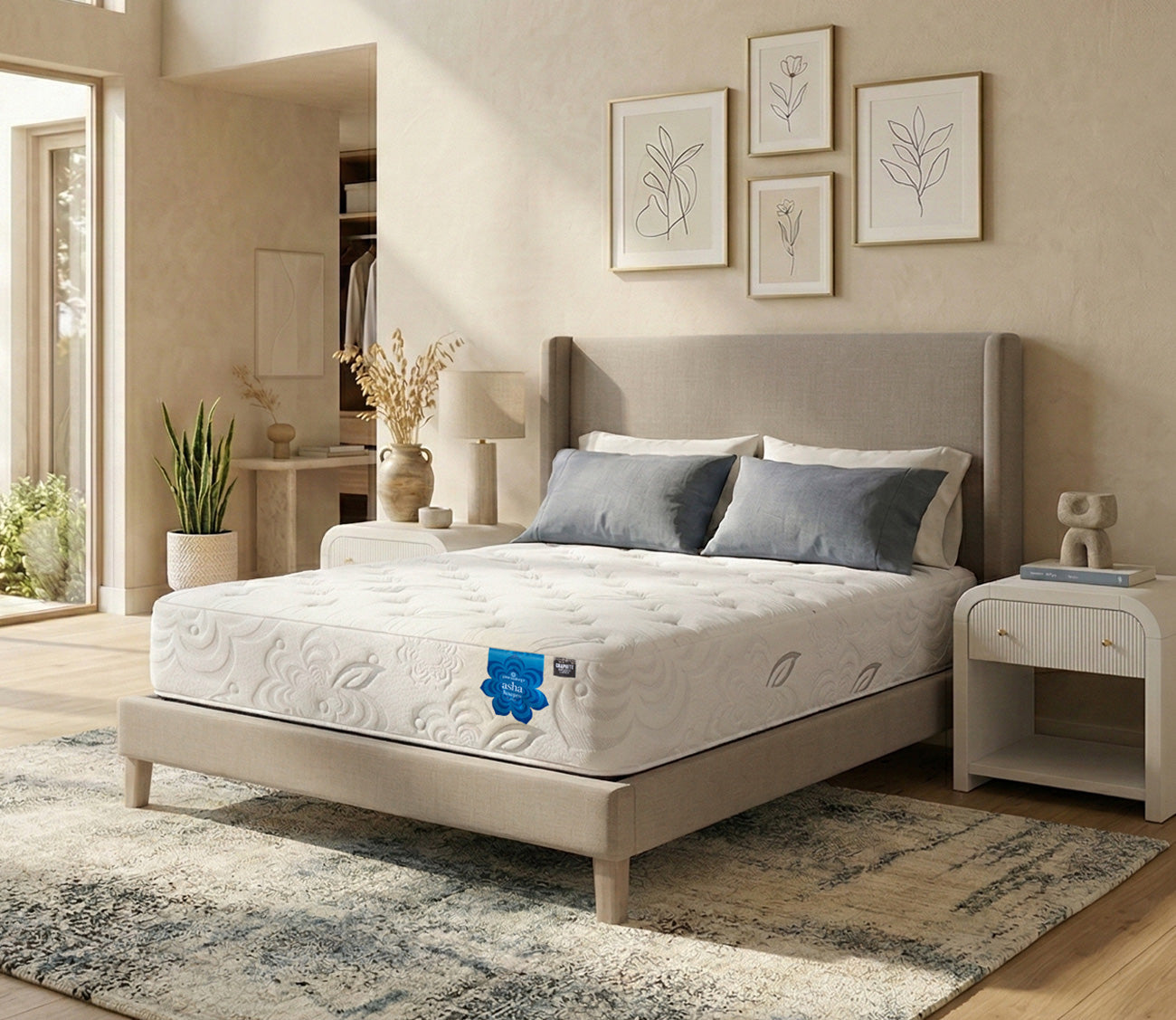 Asha3 Luxe Pro Plush Mattress