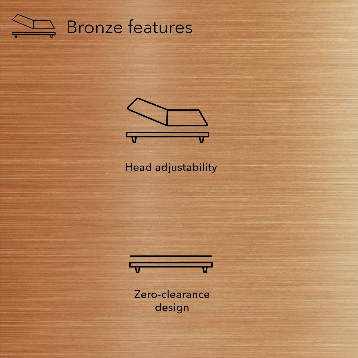baselogic™ Bronze Adjustable Base