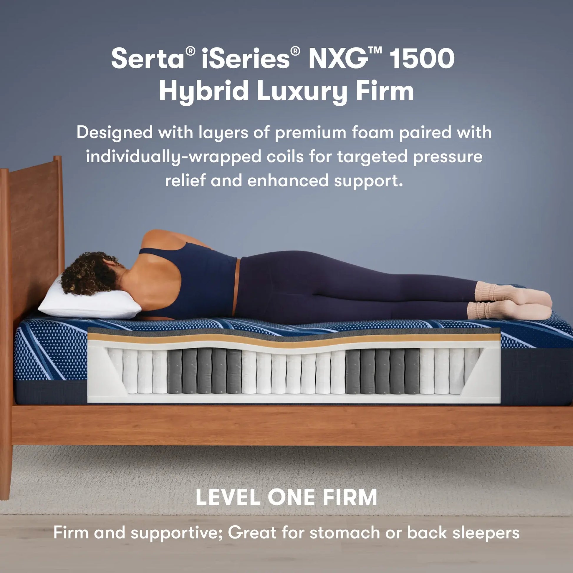 Serta® iSeries® NXG™ Hybrid Mattress | Mattress World Serta® iSeries® NXG™ Hybrid Mattress | Mattress World