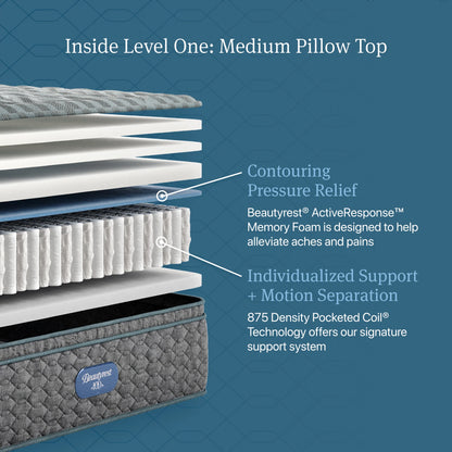 level one medium pillow top