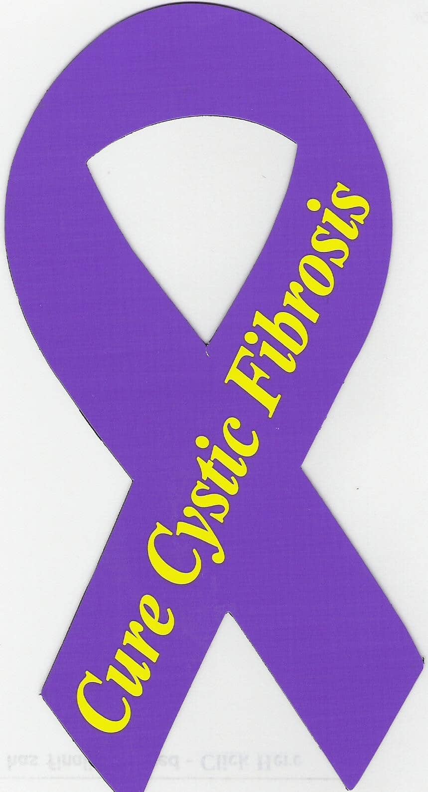 Purple Cystic Fibrosis Logo