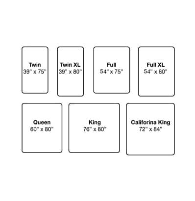 King Size Mattress World, Measurements Of Cal King Bed