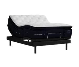 Picture of adjustable mattress and adjustable base.