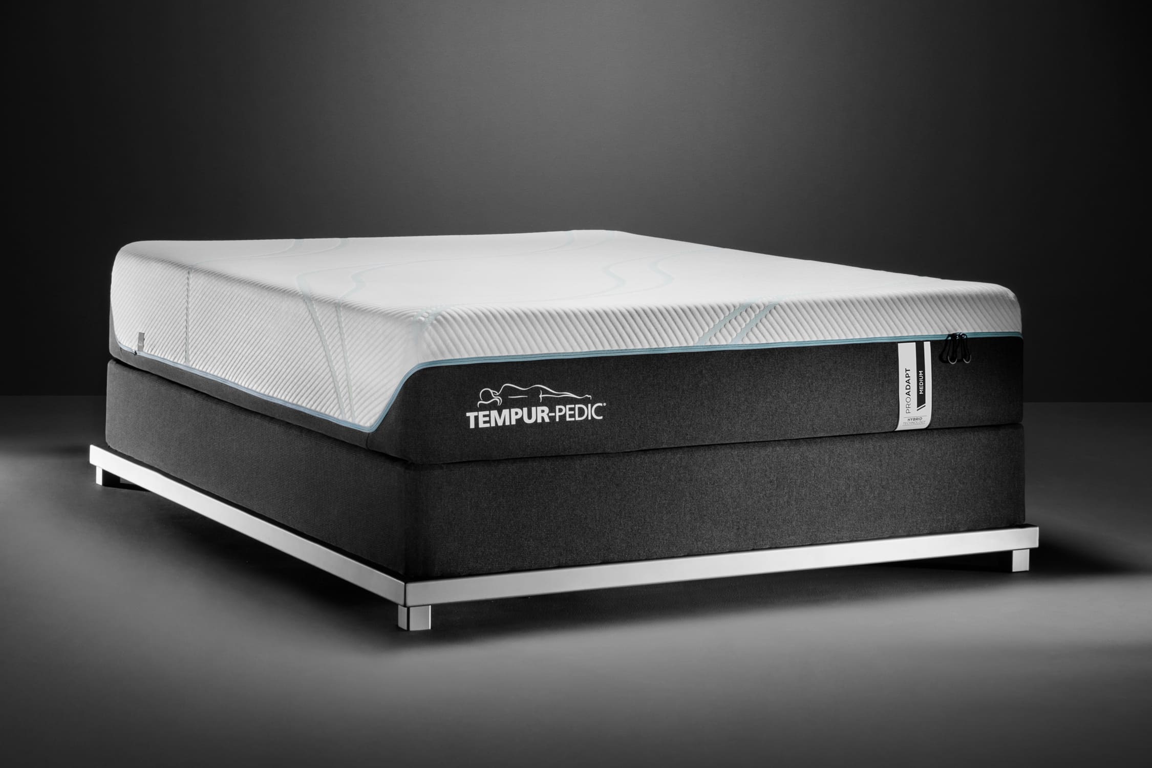 tempur-pedic probreeze medium hybrid mattress king