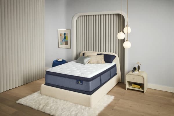 Serta Perfect Sleeper Renewed Nights Plush Pillow Top Staged