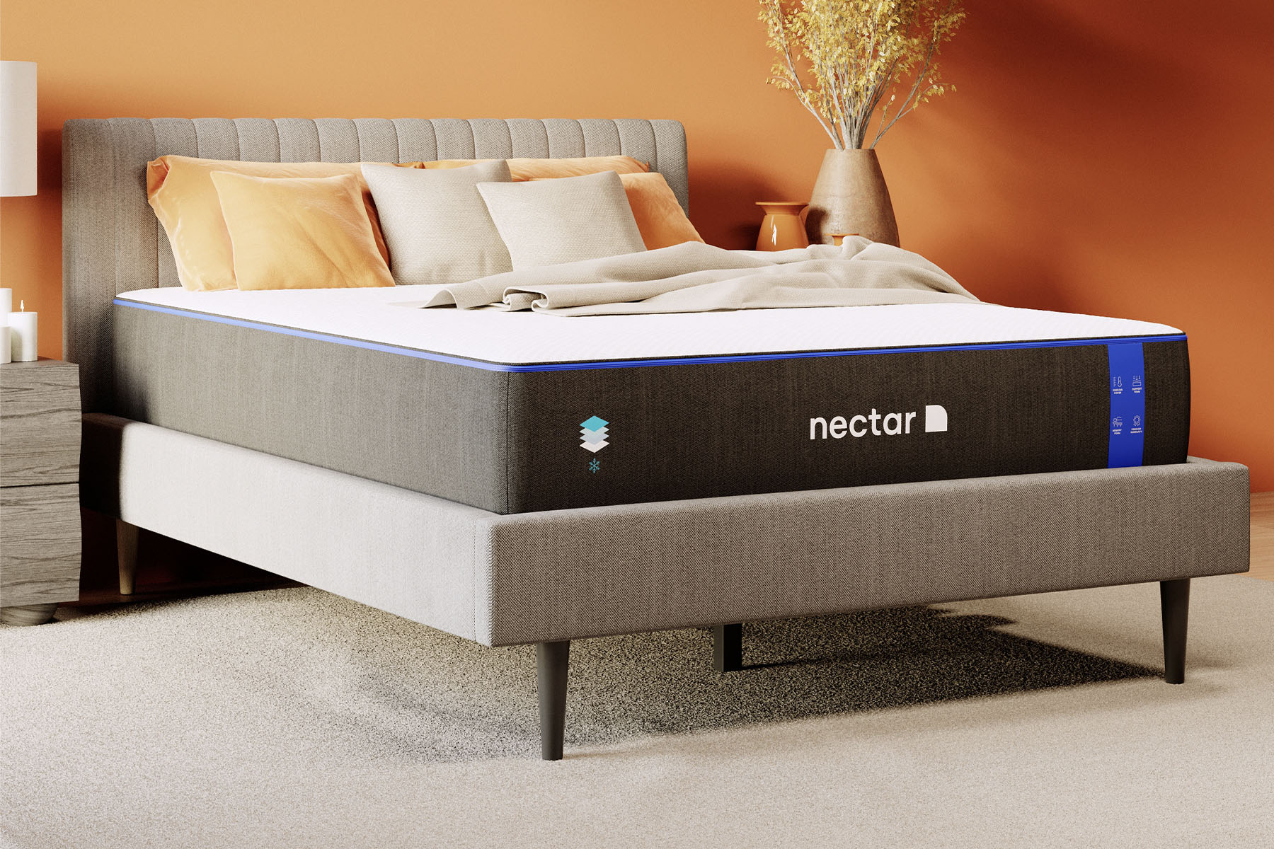 Nectar Hybrid Premier lifestyle mattress with Nectar mattress technology